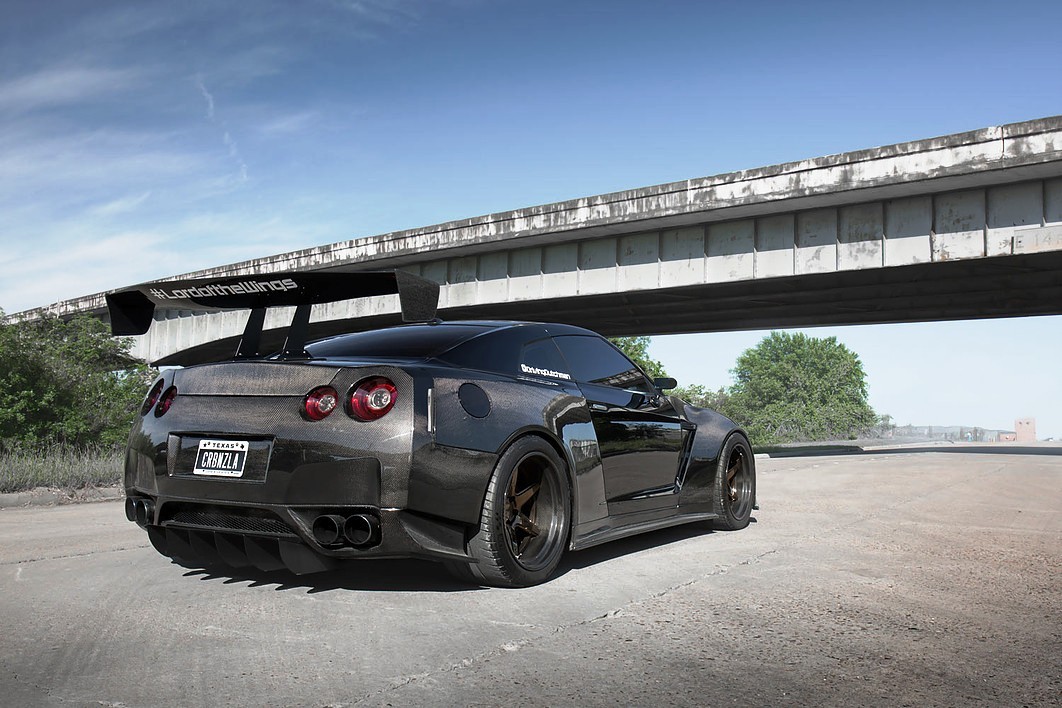 GTR r35 Tuning Black